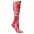 Celeste Stein CMPSQ 8-15 mm Hg Pink Diva Therapeutic Compression Sock Celeste-Stein-CMPSQ-1867